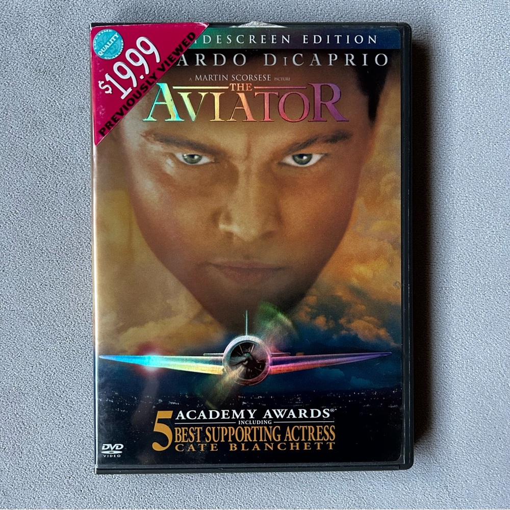 3 for $15 ~ The Aviator ~ Leonardo DiCaprio Cate Blanchett ~ DVD ~ 3 for $15